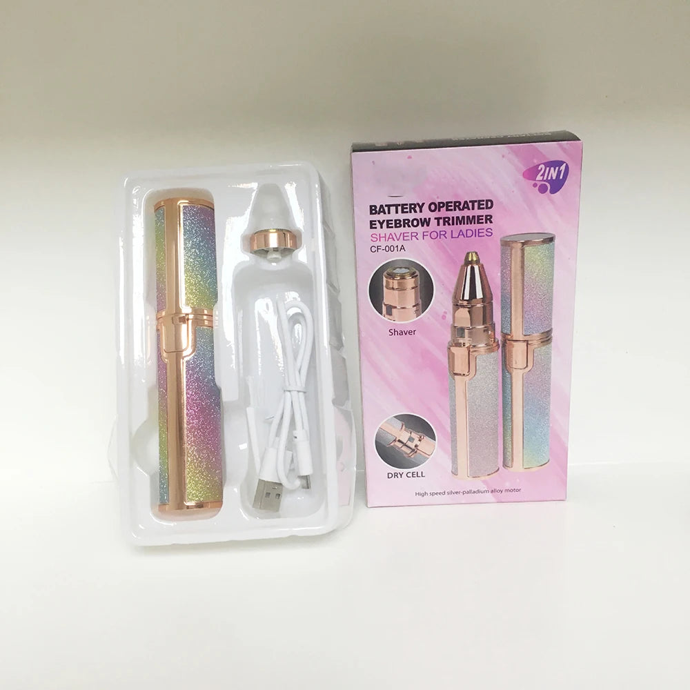 Tressé Precision Facial & Eyebrow Trimmer 2-in-1